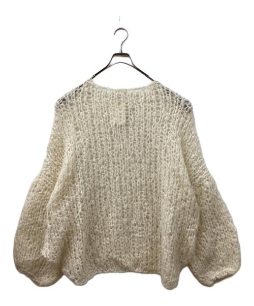 Plage（プラージュ）Plage (プラージュ) モヘア混ニット ホワイト サイズ:SIZE Freeの古着・服飾アイテム
