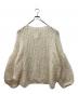 Plage (プラージュ) モヘア混ニット ホワイト サイズ:SIZE Free：6000円