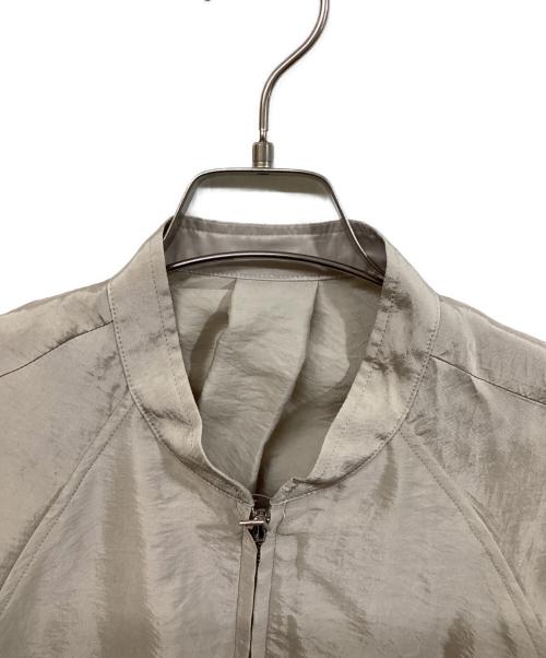 Noble（ノーブル）Noble (ノーブル) リンクルタフタオーバーブルゾン ベージュ サイズ:SIZE Freeの古着・服飾アイテム