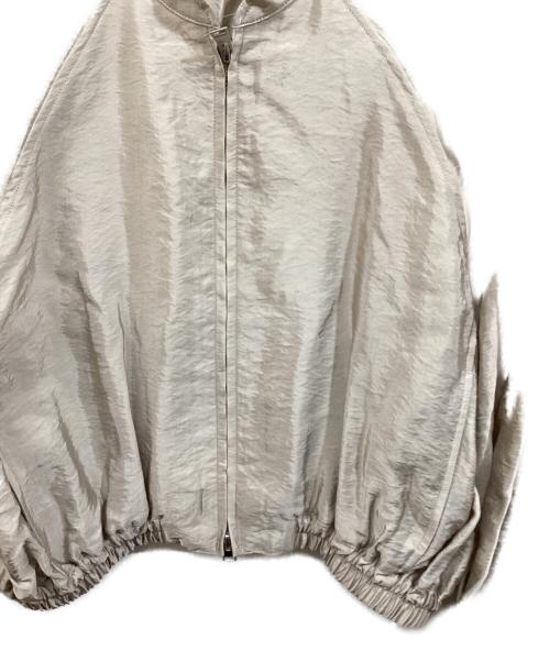 Noble（ノーブル）Noble (ノーブル) リンクルタフタオーバーブルゾン ベージュ サイズ:SIZE Freeの古着・服飾アイテム