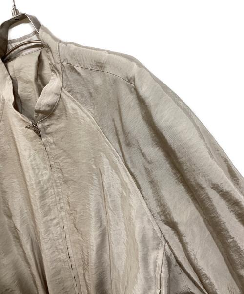 Noble（ノーブル）Noble (ノーブル) リンクルタフタオーバーブルゾン ベージュ サイズ:SIZE Freeの古着・服飾アイテム