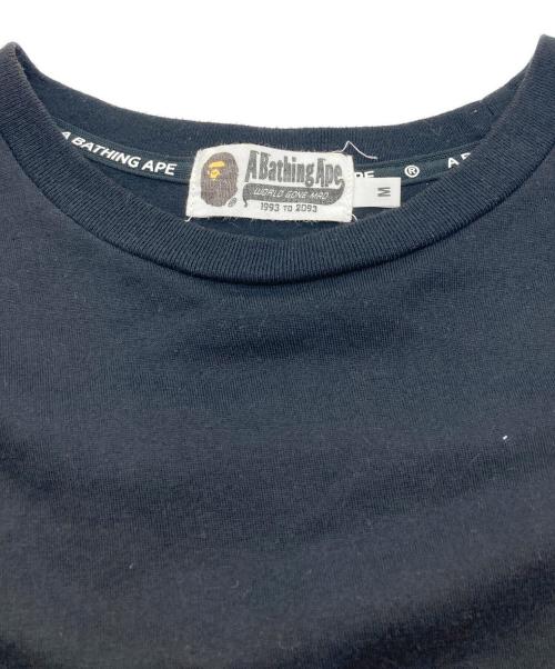 A BATHING APE（アベイシングエイプ）A BATHING APE (アベイシングエイプ) WGMロゴTシャツ ブラック サイズ:Mの古着・服飾アイテム