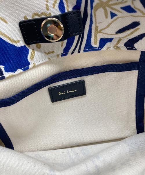 PAUL SMITH（ポールスミス）PAUL SMITH (ポールスミス) ハンドバッグ ネイビーの古着・服飾アイテム