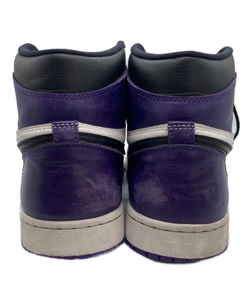 NIKE（ナイキ）NIKE (ナイキ) AIR JORDAN RETRO 1 HIGH OG パープル サイズ:27.5の古着・服飾アイテム