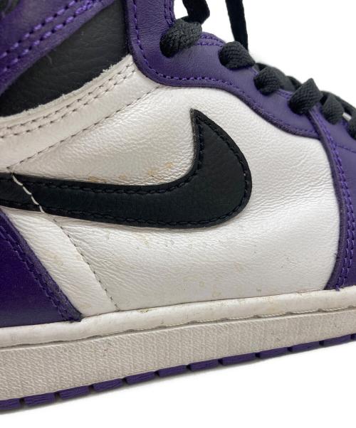 NIKE（ナイキ）NIKE (ナイキ) AIR JORDAN RETRO 1 HIGH OG パープル サイズ:27.5の古着・服飾アイテム