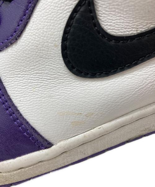 NIKE（ナイキ）NIKE (ナイキ) AIR JORDAN RETRO 1 HIGH OG パープル サイズ:27.5の古着・服飾アイテム