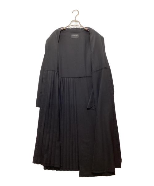 UNITED TOKYO（ユナイテッドトーキョー）UNITED TOKYO (ユナイテッドトーキョー) アシンメトリープリーツワンピース ブラック サイズ:SIZE 0の古着・服飾アイテム