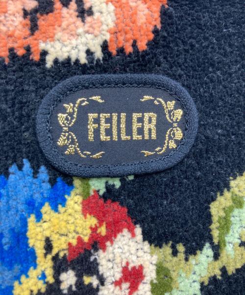 FEILER（フェイラー）FEILER (フェイラー) ハンドバッグ ブラックの古着・服飾アイテム