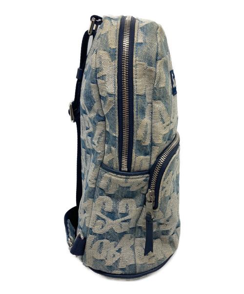 SUPREME（シュプリーム）SUPREME (シュプリーム) Fat Tip Jacquard Denim Sling Bag ネイビーの古着・服飾アイテム