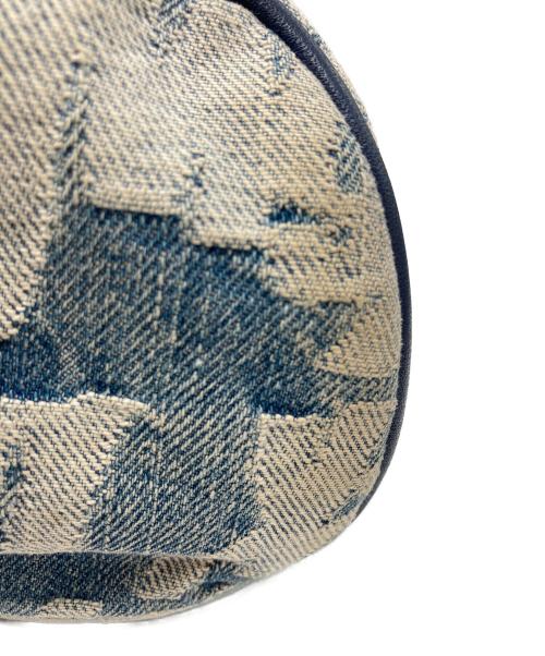 SUPREME（シュプリーム）SUPREME (シュプリーム) Fat Tip Jacquard Denim Sling Bag ネイビーの古着・服飾アイテム