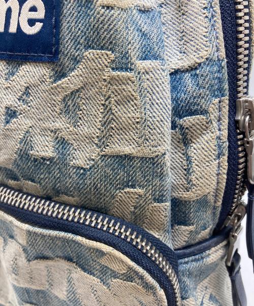 SUPREME（シュプリーム）SUPREME (シュプリーム) Fat Tip Jacquard Denim Sling Bag ネイビーの古着・服飾アイテム