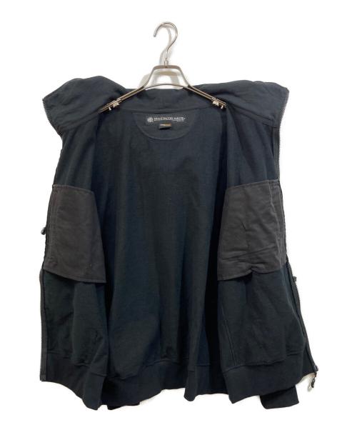 mout recon tailor（マウトリーコンテーラー）mout recon tailor (マウトリーコンテーラー) MOUT FULL ZIP FIELD HOODIE ブラック サイズ:SIZE 46の古着・服飾アイテム