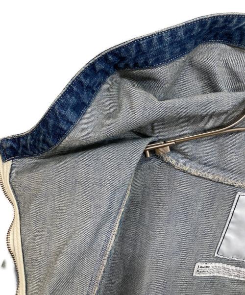Liberaiders（リベレイダース）Liberaiders (リベレイダース) DENIM ZIP HOODIE ブルー サイズ:	SIZE Lの古着・服飾アイテム