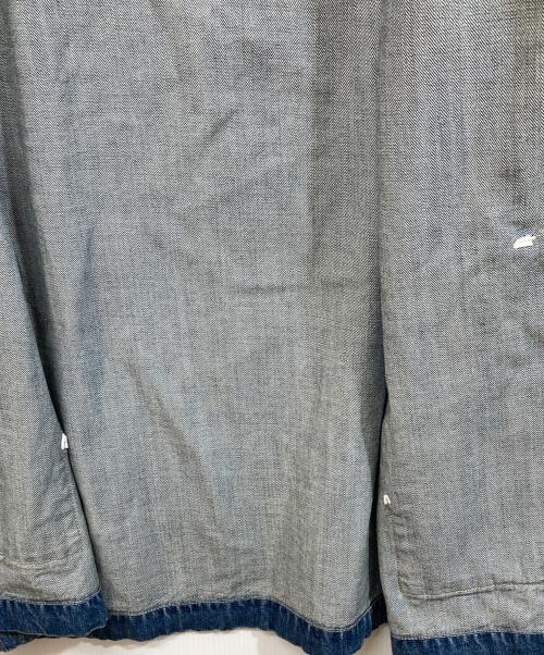 Liberaiders（リベレイダース）Liberaiders (リベレイダース) DENIM ZIP HOODIE ブルー サイズ:	SIZE Lの古着・服飾アイテム