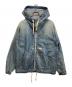 Liberaiders（リベレイダース）の古着「DENIM ZIP HOODIE」｜ブルー