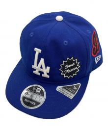 New Era×SAINT MICHAEL（ニューエラ×セントマイケル）の古着「コラボキャップ」｜ネイビー