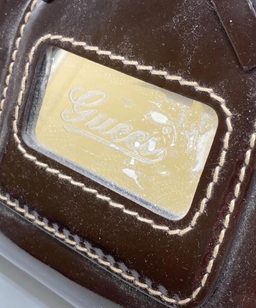 GUCCI（グッチ）GUCCI (グッチ) ボストンバッグ ブラウンの古着・服飾アイテム