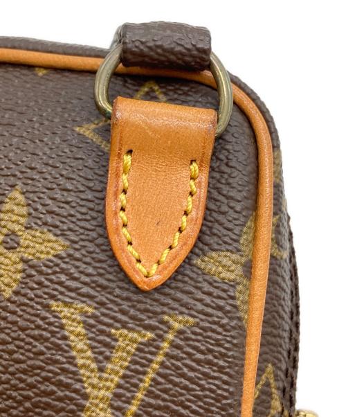LOUIS VUITTON（ルイ ヴィトン）LOUIS VUITTON (ルイ ヴィトン) モノグラムミニアマゾンショルダーバッグ ブラウンの古着・服飾アイテム