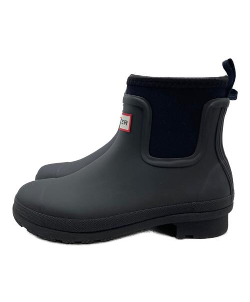 HUNTER（ハンター）HUNTER (ハンター) W ORIGINAL NEOPRENE CHELSEA ブラック サイズ:US6の古着・服飾アイテム