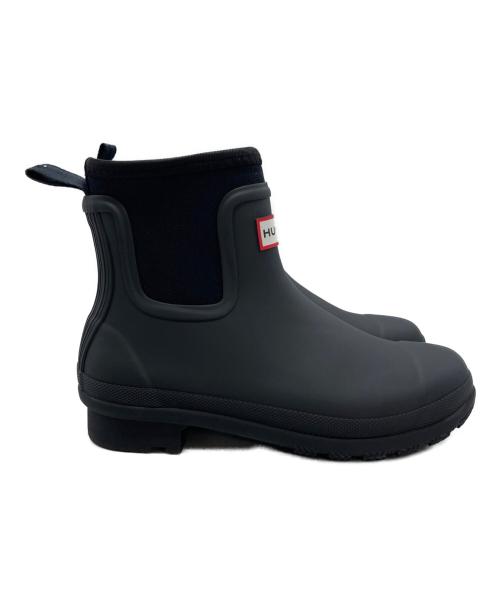 HUNTER（ハンター）HUNTER (ハンター) W ORIGINAL NEOPRENE CHELSEA ブラック サイズ:US6の古着・服飾アイテム
