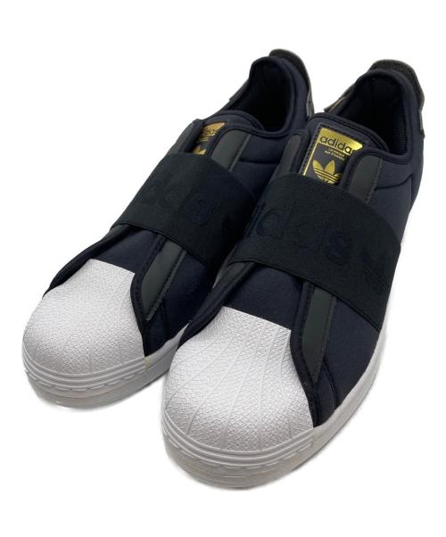 adidas Originals（アディダスオリジナル）adidas Originals (アディダスオリジナル) SST SLIPON/スーパースタースリッポン ブラック サイズ:28.5の古着・服飾アイテム