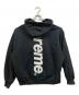 Supreme (シュプリーム) Satin Applique Hooded Sweatshirt ブラック サイズ:SIZE L：27000円