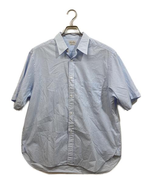 STEVEN ALAN（スティーブンアラン）STEVEN ALAN (スティーブンアラン) SOKTAS A/DRESS REGULAR COLLAR SHORT SLEEVE SHIRT-LOOSE/シャツ スカイブルー サイズ:Sの古着・服飾アイテム