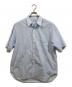 STEVEN ALAN（スティーブンアラン）の古着「SOKTAS A/DRESS REGULAR COLLAR SHORT SLEEVE SHIRT-LOOSE/シャツ」｜スカイブルー