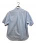 STEVEN ALAN (スティーブンアラン) SOKTAS A/DRESS REGULAR COLLAR SHORT SLEEVE SHIRT-LOOSE/シャツ スカイブルー サイズ:S：5000円