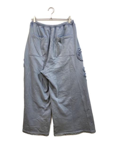 TAAKK（ターク）TAAKK (ターク) SCULPTURAL EMBROIDERY WIDE PANTS ネイビー サイズ:SIZE 2の古着・服飾アイテム