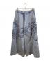 TAAKK（ターク）の古着「SCULPTURAL EMBROIDERY WIDE PANTS」｜ネイビー