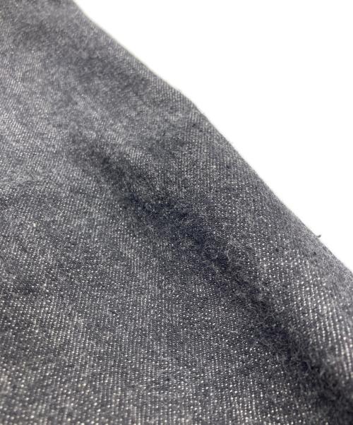 COMOLI（コモリ）COMOLI (コモリ) デニム ベルテッドパンツ ブラック サイズ:SIZE 2の古着・服飾アイテム