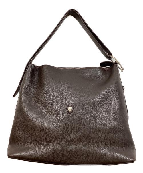 CHAMBORD SELLIER（シャンボール セリエ）CHAMBORD SELLIER (シャンボール セリエ) LOCHESショルダーバッグ ブラウンの古着・服飾アイテム