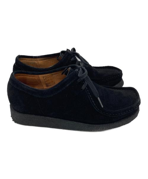 PADMORE&BARNES（パドモア&バーンズ）PADMORE&BARNES (パドモア&バーンズ) スウェードワラビーブーツ ブラック サイズ:SIZE7の古着・服飾アイテム