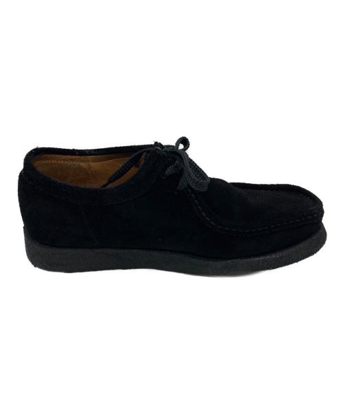 PADMORE&BARNES（パドモア&バーンズ）PADMORE&BARNES (パドモア&バーンズ) スウェードワラビーブーツ ブラック サイズ:SIZE7の古着・服飾アイテム