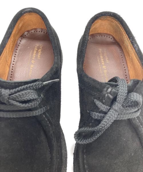 PADMORE&BARNES（パドモア&バーンズ）PADMORE&BARNES (パドモア&バーンズ) スウェードワラビーブーツ ブラック サイズ:SIZE7の古着・服飾アイテム
