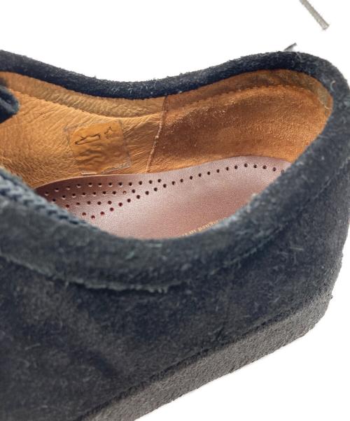 PADMORE&BARNES（パドモア&バーンズ）PADMORE&BARNES (パドモア&バーンズ) スウェードワラビーブーツ ブラック サイズ:SIZE7の古着・服飾アイテム
