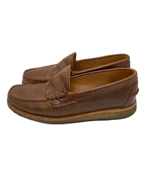 YUKETEN（ユケテン）YUKETEN (ユケテン) Beef Roll Loafer ブラウン サイズ:	SIZE 40Eの古着・服飾アイテム