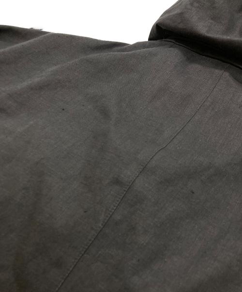 HERNO Laminar（ヘルノ ラミナー）HERNO Laminar (ヘルノ ラミナー) リネンナイロンコート ネイビー サイズ:42の古着・服飾アイテム