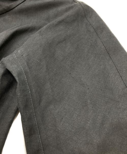 HERNO Laminar（ヘルノ ラミナー）HERNO Laminar (ヘルノ ラミナー) リネンナイロンコート ネイビー サイズ:42の古着・服飾アイテム