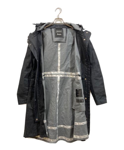 HERNO Laminar（ヘルノ ラミナー）HERNO Laminar (ヘルノ ラミナー) リネンナイロンコート ネイビー サイズ:42の古着・服飾アイテム