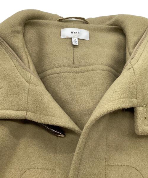 HYKE（ハイク）HYKE (ハイク) ダッフルコート ベージュ サイズ:	SIZE 2の古着・服飾アイテム