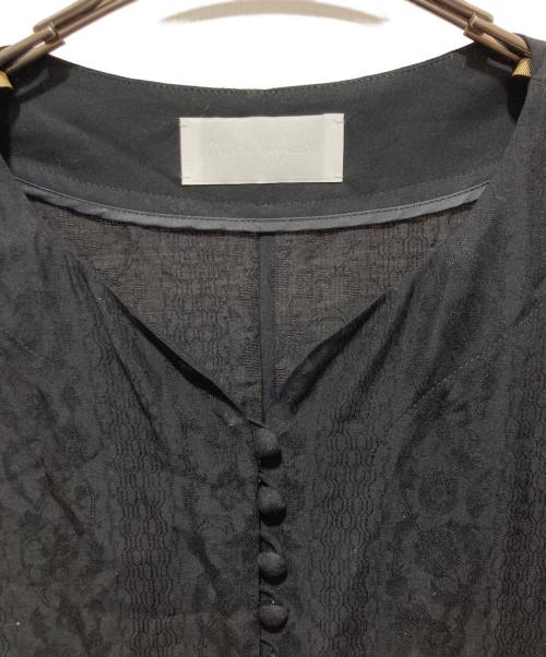 Mame Kurogouchi（マメクロゴウチ）Mame Kurogouchi (マメクロゴウチ) レーヨンドレスワンピース ブラック サイズ:	SIZE 2の古着・服飾アイテム