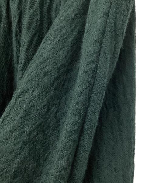JIL SANDER（ジルサンダー）JIL SANDER (ジルサンダー) ウールナイロンロングスカート グリーン サイズ:32の古着・服飾アイテム