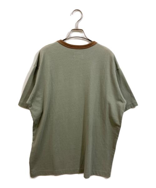 Snow peak（スノーピーク）snow peak (スノーピーク) JOURNAL STANDARD (ジャーナルスタンダード) 別注プリントTシャツ グレー サイズ:SIZE Mの古着・服飾アイテム