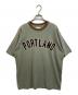 snow peak（スノーピーク）の古着「別注プリントTシャツ」｜グレー