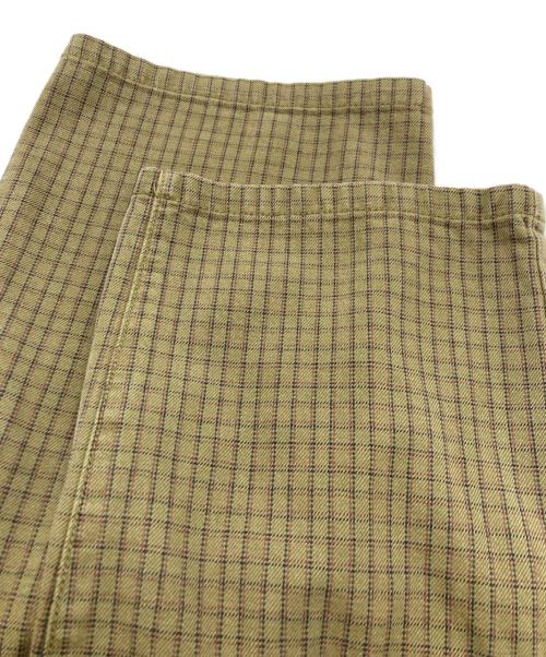 stussy（ステューシー）stussy (ステューシー) チェックパンツ グリーン サイズ:W32の古着・服飾アイテム