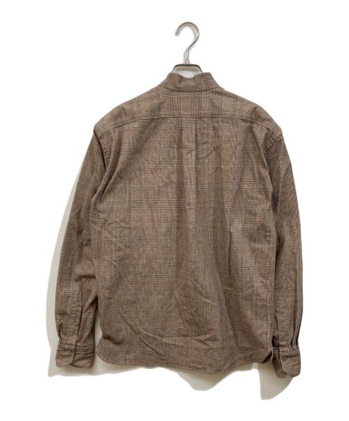 giannetto（ジャンネット）giannetto (ジャンネット) チェックシャツ ベージュ サイズ:	SIZE Mの古着・服飾アイテム