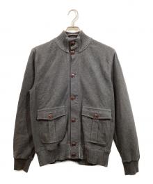 CIRCOLO 1901（チルコロ1901）の古着「スタンドカラーブルゾン」｜グレー