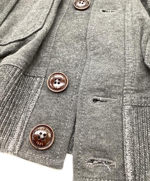 CIRCOLO 1901（チルコロ1901）CIRCOLO 1901 (チルコロ1901) スタンドカラーブルゾン グレー サイズ:SIZE Mの古着・服飾アイテム